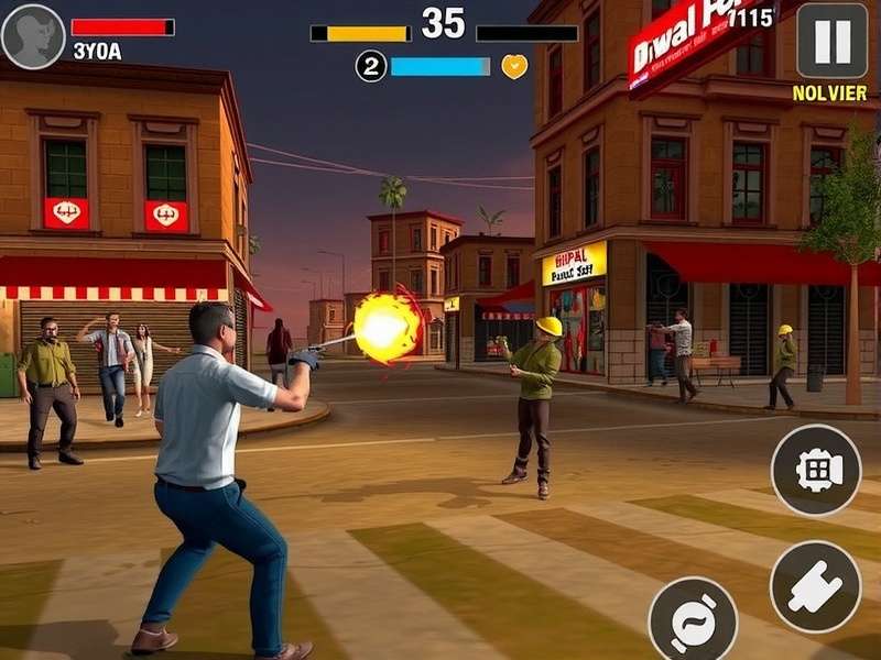 Bhopal Bandit Beatdown Game Screenshot